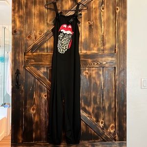 Size medium rock ‘n’ roll one piece jumpsuit